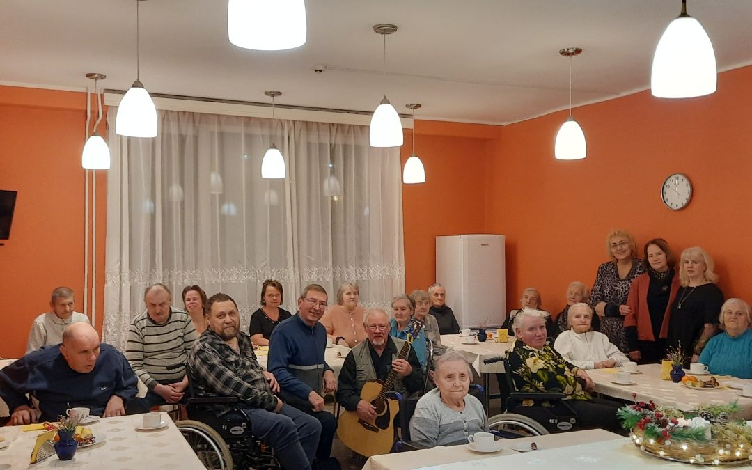 Svečiuose lankėsi Elektrėnų literatų klubas „Strėva“
